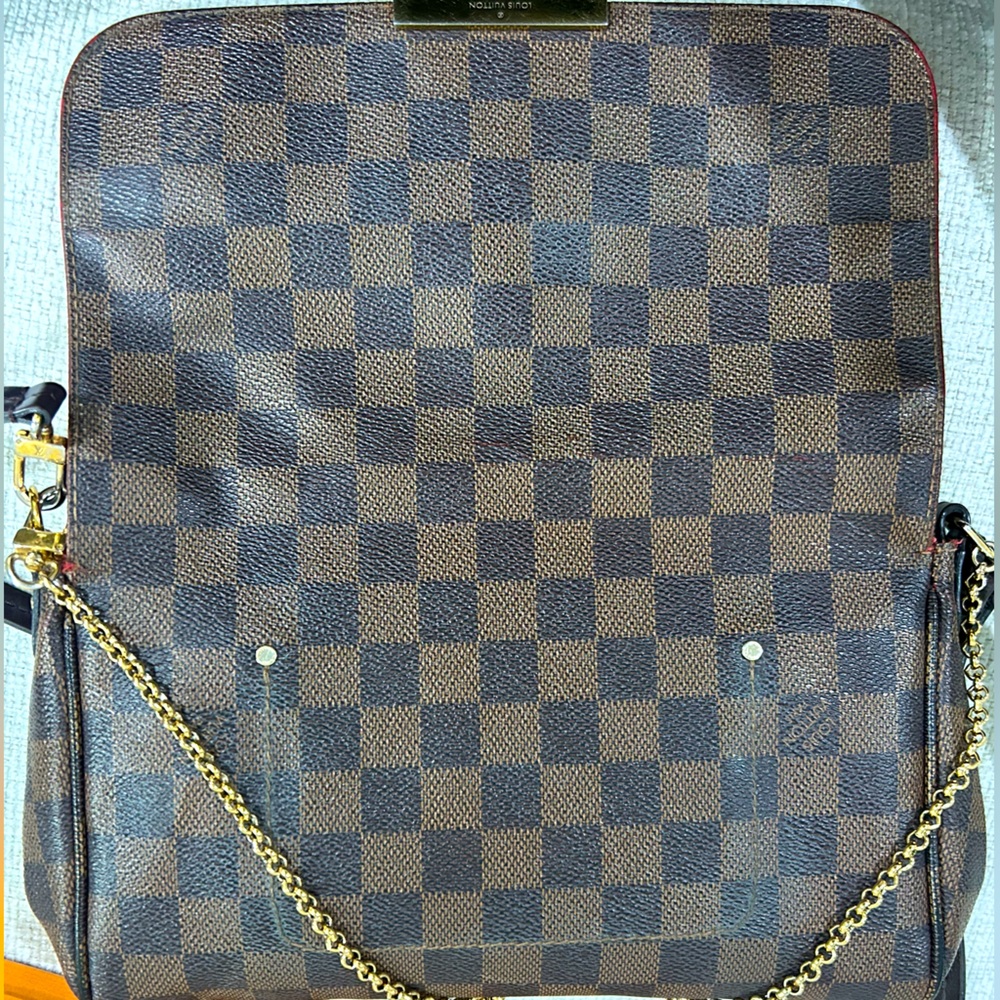 Louis Vuitton Brown Checkered Bag - Picture 10 of 15